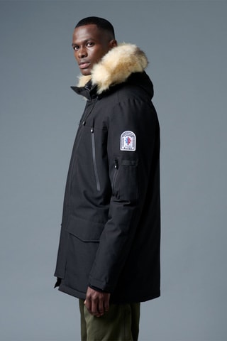 Parka con capucha Aspen - Negro