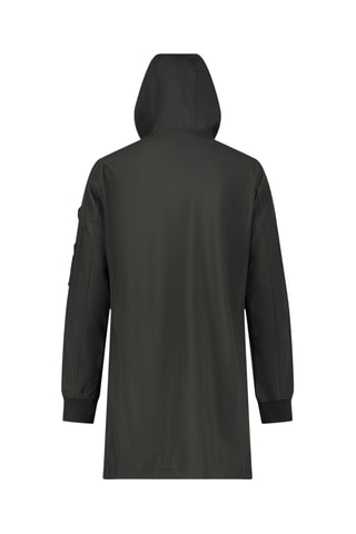 Chaqueta larga con capucha Seraphin - Caqui