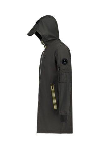 Chaqueta larga con capucha Seraphin - Caqui