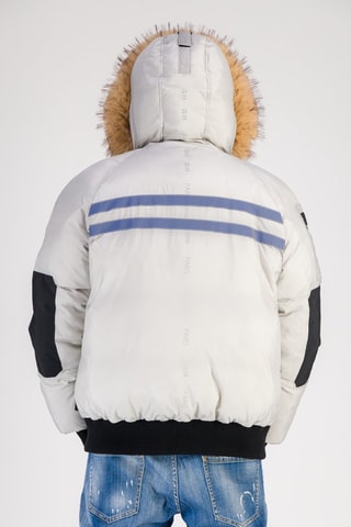 Anorak con capucha Galactic - Gris