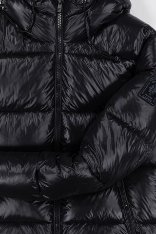 Anorak con capucha Menuir - Negro
