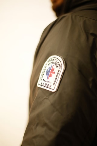 Parka con capucha Briançon - Negro