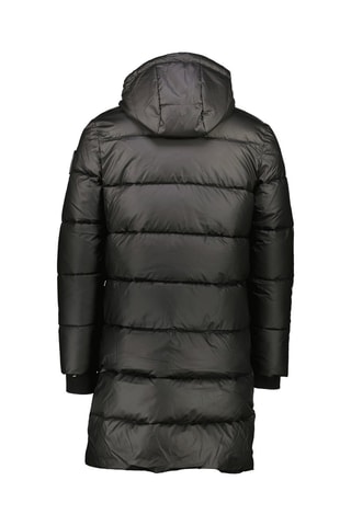 Anorak acolchado con capucha Corbier - Negro