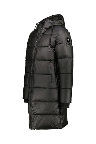 Anorak acolchado con capucha Corbier - Negro