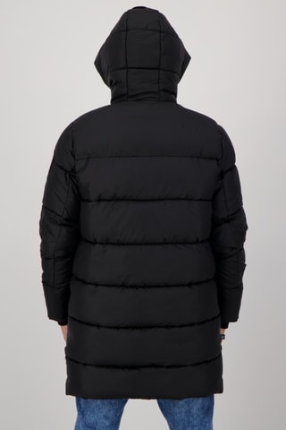 Anorak acolchado con capucha Refuge - Negro