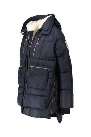 Anorak acolchado con capucha 3 Vallees - Azul