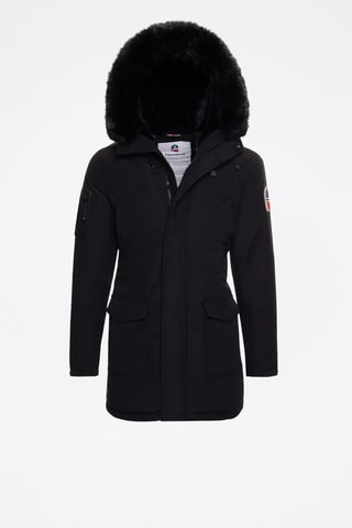 Parka con capucha Gstaad - Negro
