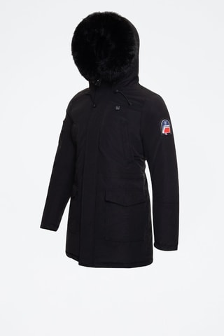 Parka con capucha Gstaad - Negro