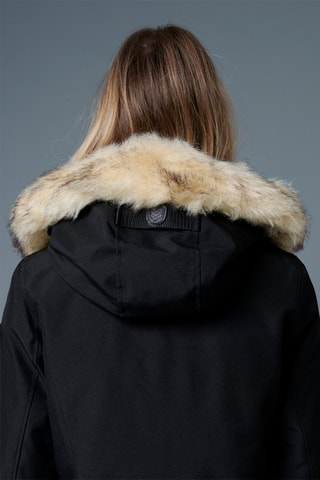 Parka con capucha Megeve - Negro