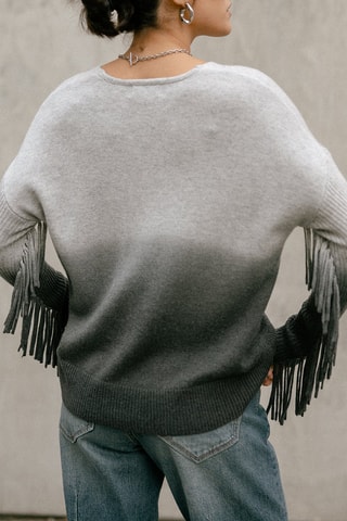 Pull dip and dye Phara - Gris