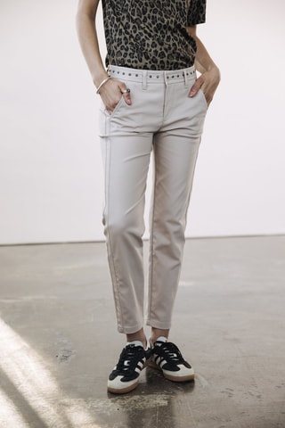 7/8 Broek - Beige - Beige