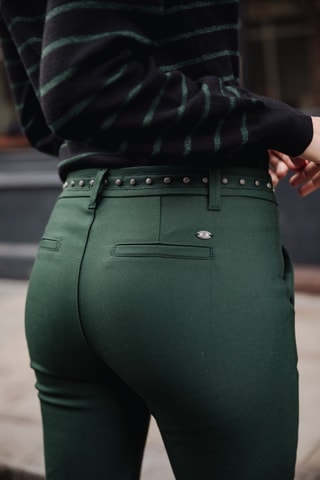 Broek Claudia Polyneo - Donkerblauw - Groen