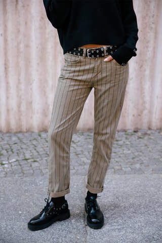 7/8 Jeans Boyfriend Timea Pirata - Groen