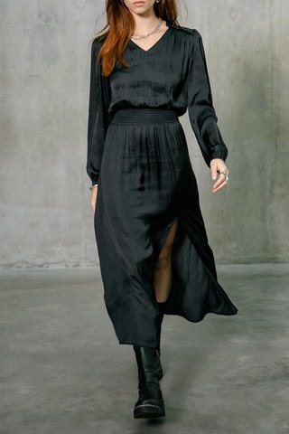 Robe midi Ronita - Noir