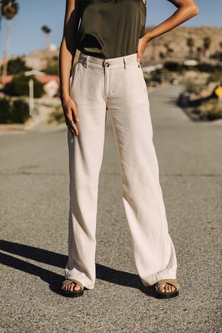 Broek - Taupe - Beige