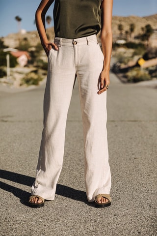 Broek - Taupe - Beige