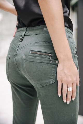 Jeans Alexa High Waist New Magic Color - Groen