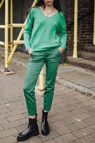 Broek Claudia Nitro - Blauw en groen