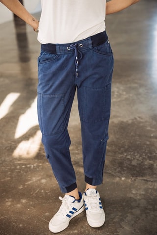 7/8 Cargobroek - Blauw - Blauw