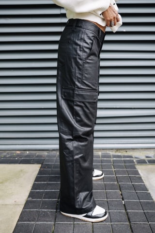 Pantalon Moxie Coated - Noir