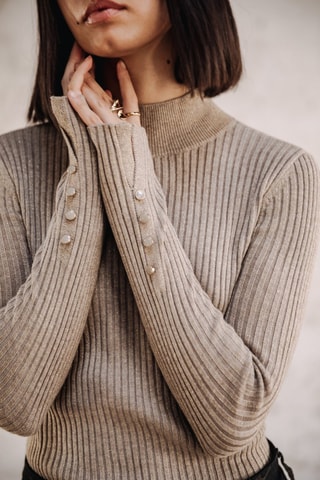 Pull en laine Pryma - Beige