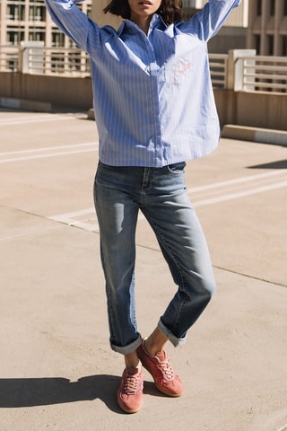 Jean 7/8 - Bleu