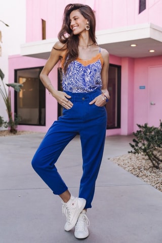 Broek Lara Jazz - Blauw