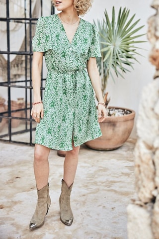 Robe chemise Mia Bucolic - Vert
