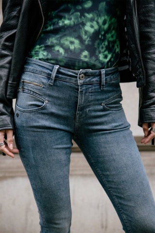 Jeans slim Alexa - Donkerblauw