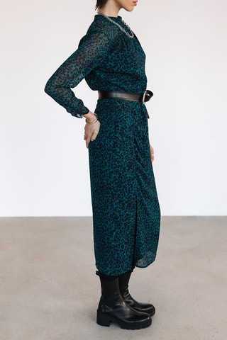 Robe longue Romario - Noir
