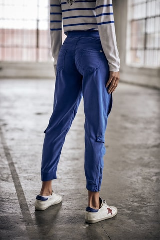 7/8 Broek - Lichtpaars - Blauw