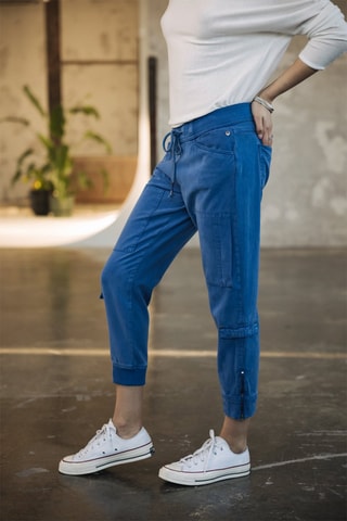7/8 Broek - Lichtpaars - Blauw