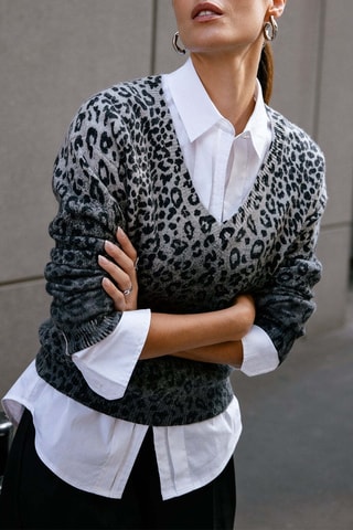 Pull en laine Parina - Gris