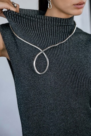 Pull sans manches Toria - Gris foncé