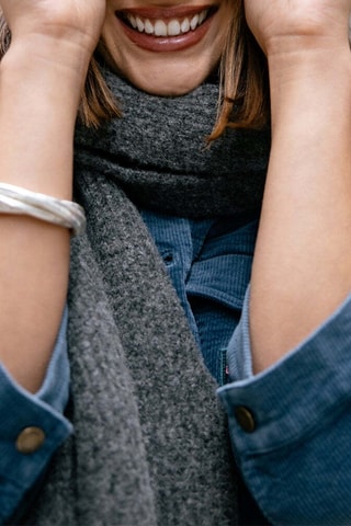 Bonnet en laine Heddie - Gris foncé