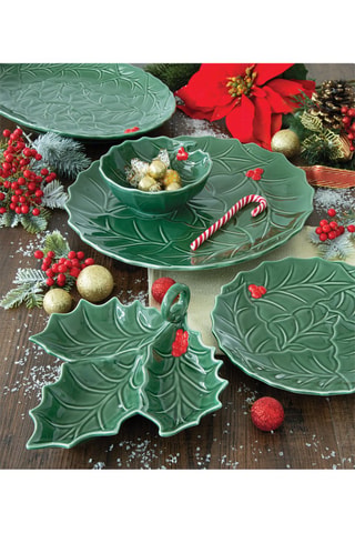 Bol de porcelana Holly & Berries - 14 cm