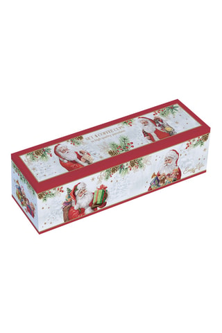 4 tazas de café de porcelana Santa is Coming - 10 cl