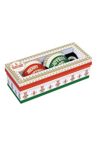 2 tazas de porcelana Enjoy Your Christmas - 30 cl