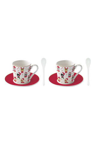Vajilla de porcelana Christmas Friends - 2 personas