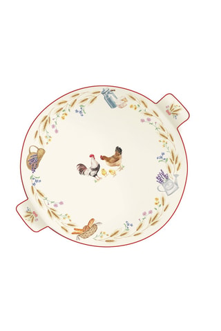 Tabla de porcelana para queso Country life - 30 cm