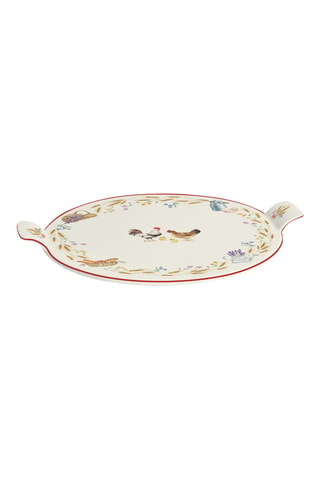 Tabla de porcelana para queso Country life - 30 cm