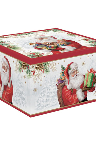 Taza y platillo de porcelana Santa is Coming