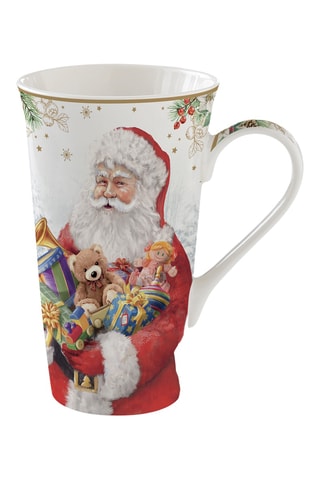 Taza de porcelana Santa Is Coming - 60 cl