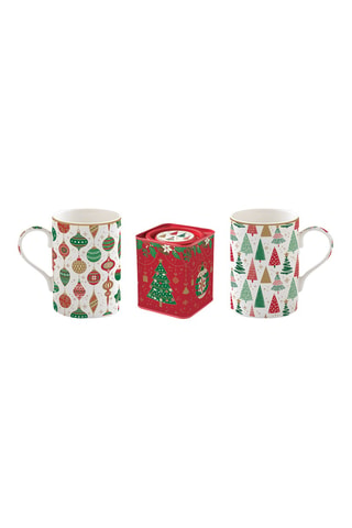 Juego de té de porcelana Jingle Bells - 3 piezas