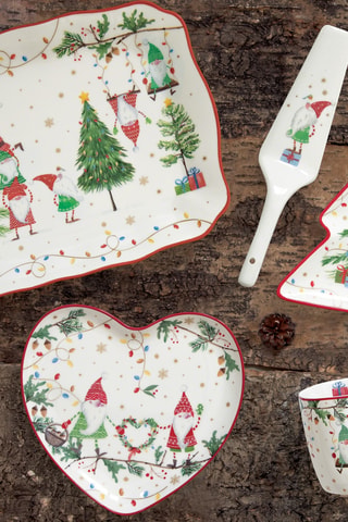 Juego de té de porcelana Ready For Christmas - 3 piezas