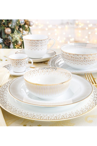 Bandeja de porcelana Festive - 35 x 23,5 x 2 cm