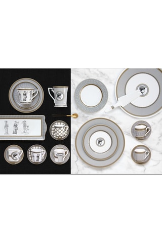 Bandeja de porcelana Palladium - 35 x 15 x 2,5 cm
