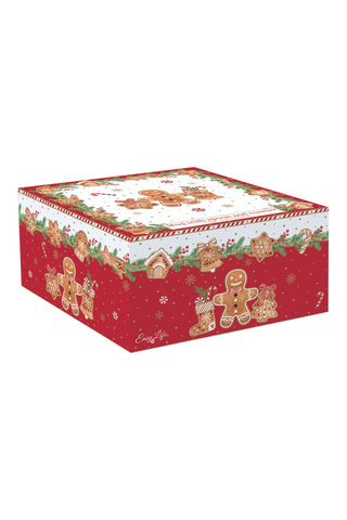 Vajilla de porcelana fina China Fancy Gingerbread - 3 piezas