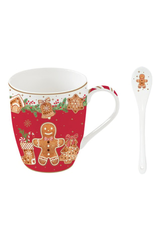 Vajilla de porcelana fina China Fancy Gingerbread - 3 piezas