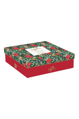 Juego de café de porcelana y bambú Christmas Joy - 4 personas